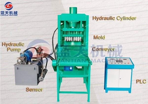 hookah charcoal briquette making machine