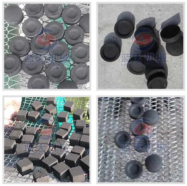 shisha charcoal briquettes machine