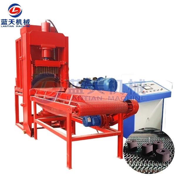 hollow bamboo charcoal briquette machine