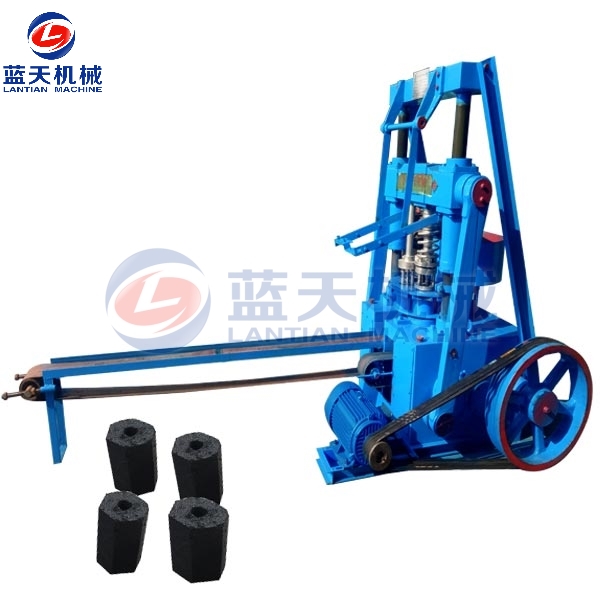 BBQ charcoal briquetting machine