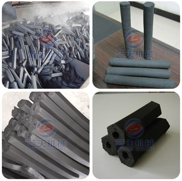 charcoal rod extruder