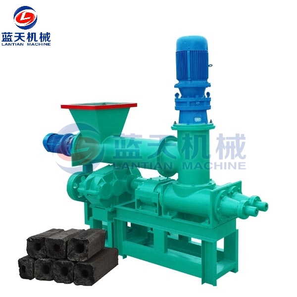 coconut shell charcoal extruding machine