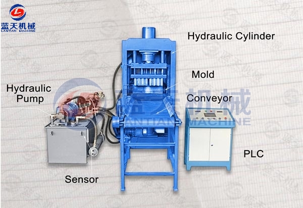 Bamboo Charcoal Briquette Machine