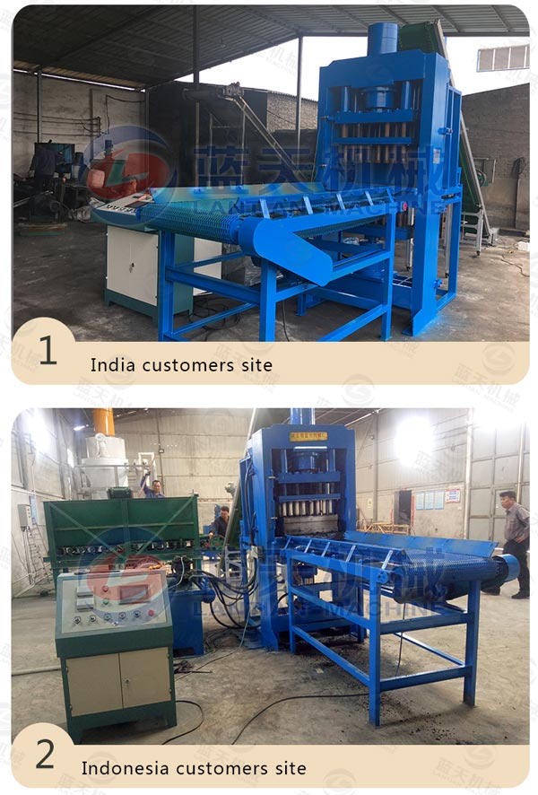 Bamboo Charcoal Briquette Machine