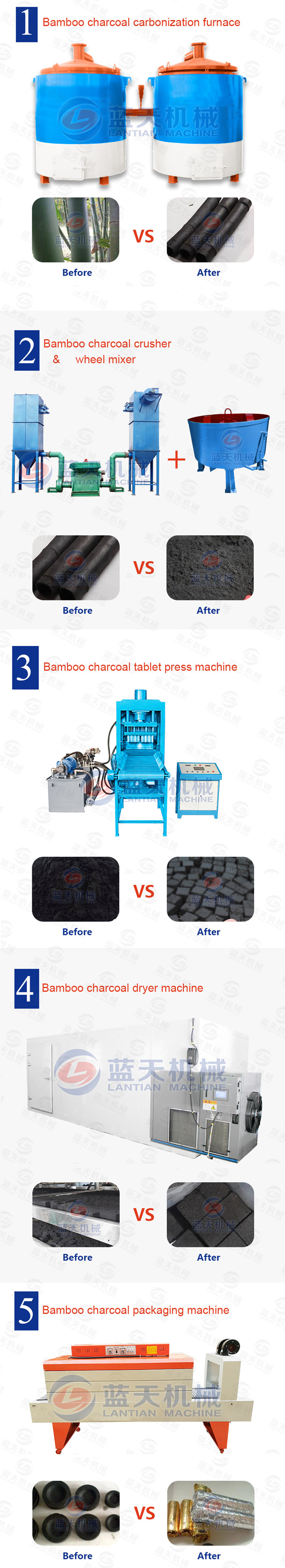 Bamboo Charcoal Tablet Press Machine