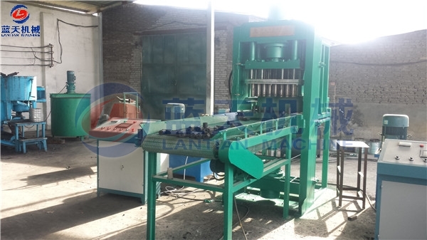 Olive Pomace Charcoal Mriquette Machine