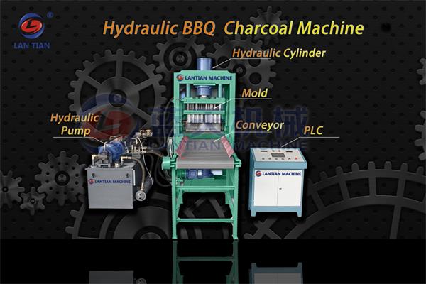 Charcoal Briquettes Press Machine