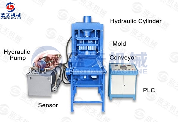 Smokeless Coal Briquettes Making Machine