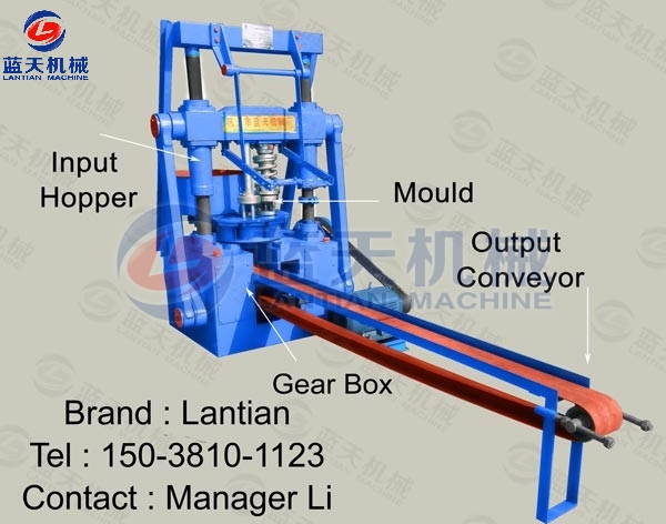 Honeycomb Coal Briquette Press Machine