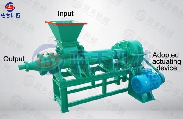 Coal Dust Briquette Extruder Machine