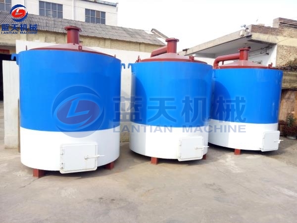 Sawdust Rods Carbonization Furnace