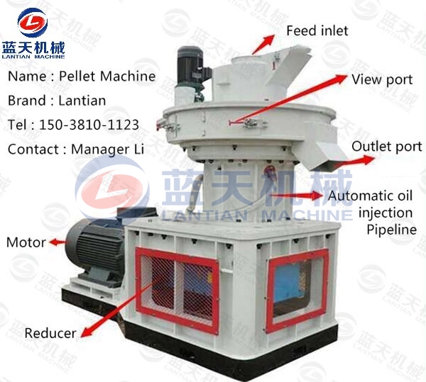 Rice Husk Pellet Machine
