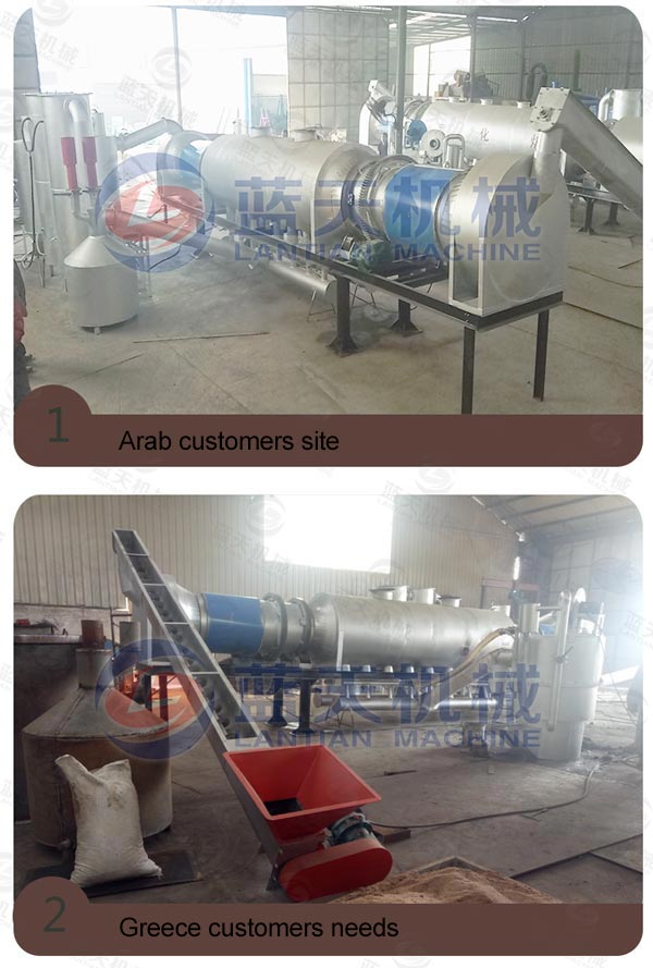 Sawdust Carbonization Furnace