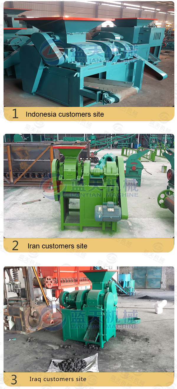 Lime Powder Ball Press Machine