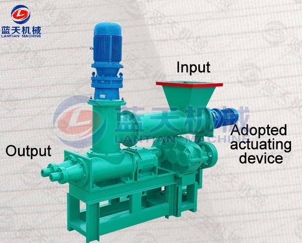 Coconut Shell Charcoal Extruder 