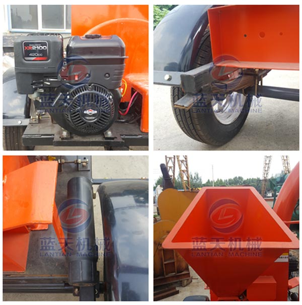 Wood Branch Crusher Machine