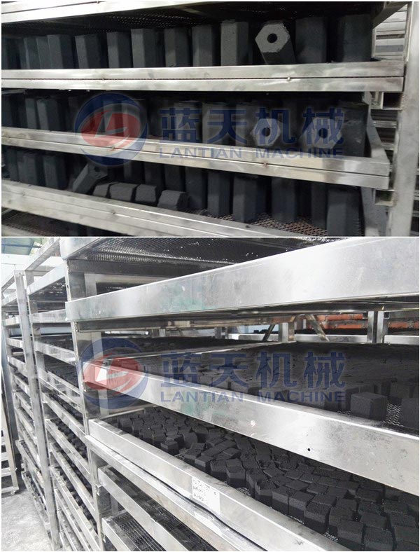 Coal Briquette Dryer Machine